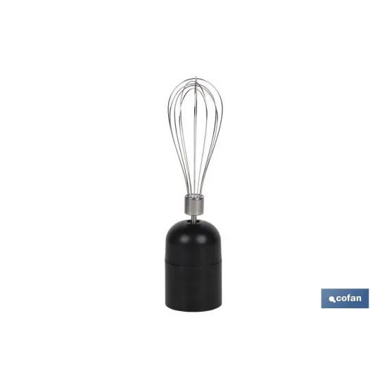BATIDORA DE MANO ELÉCTRICA CON ACCESORIO BATIDOR Y VASO MEZCLADOR  800W (PACK: 1 UDS) - Almacén de Ferretería Acor