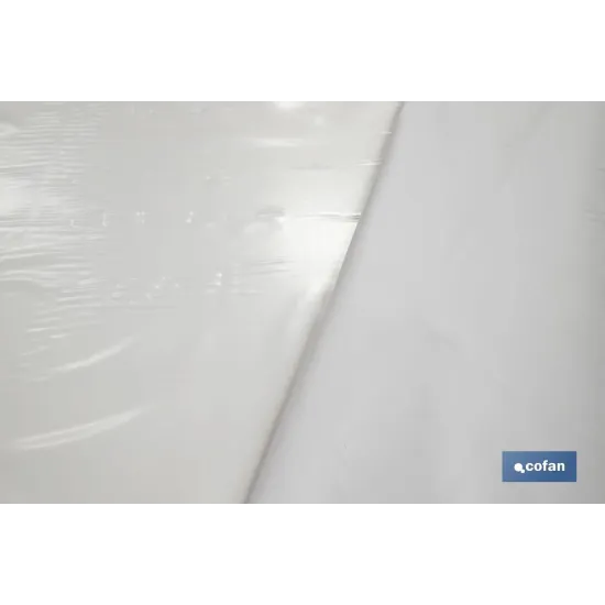 PROTECTOR DE MESA DE  PVC BLANCO 1,40 x 50  m (PACK: 1 UDS) - Almacén de Ferretería Acor