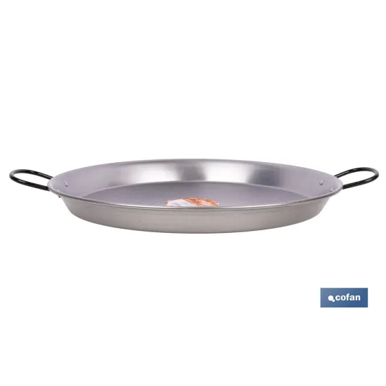 PAELLERA ACERO PULIDA Ø50cm (PACK: 1 UDS) - Almacén de Ferretería Acor