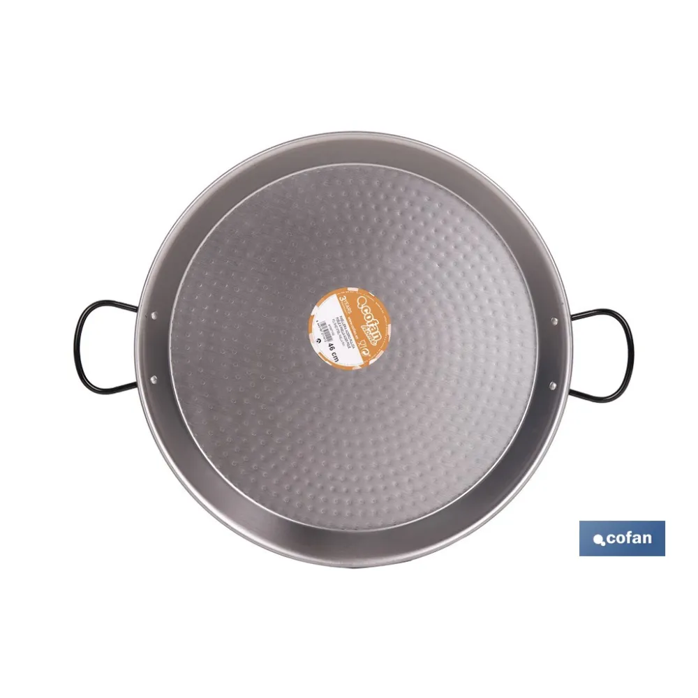 PAELLERA ACERO PULIDA Ø60cm (PACK: 1 UDS) - Almacén de Ferretería Acor