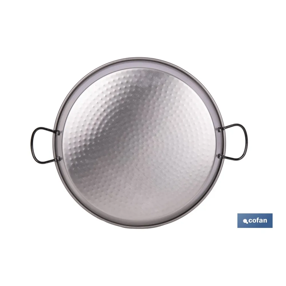 PAELLERA ACERO PULIDA Ø60cm (PACK: 1 UDS) - Almacén de Ferretería Acor