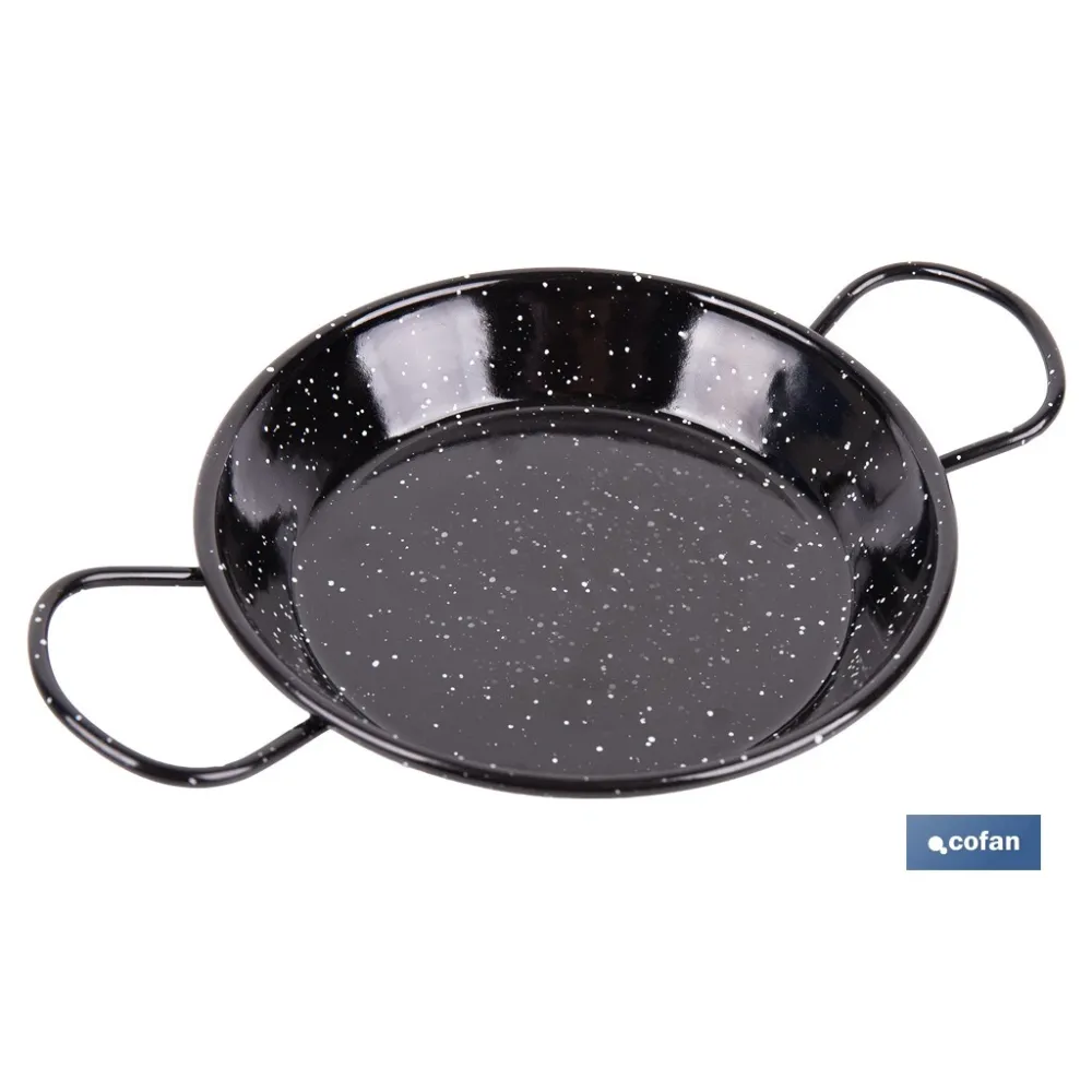 PAELLERA ACERO ESMALTADA Ø15cm (PACK: 1 UDS) - Almacén de Ferretería Acor