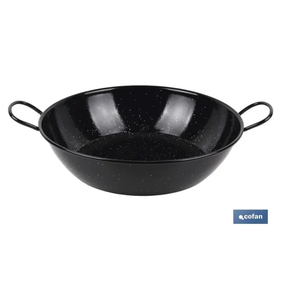 SARTEN HONDA ESMALTADA C/ASAS Ø40cm (PACK: 1 UDS) - Almacén de Ferretería Acor