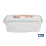 FIAMBRERA VERDE RECTANGULAR CON JUNTA BI-MATERIA MODELO YUBA 0,5 L (PACK: 1 UDS) - Almacén de Ferretería Acor