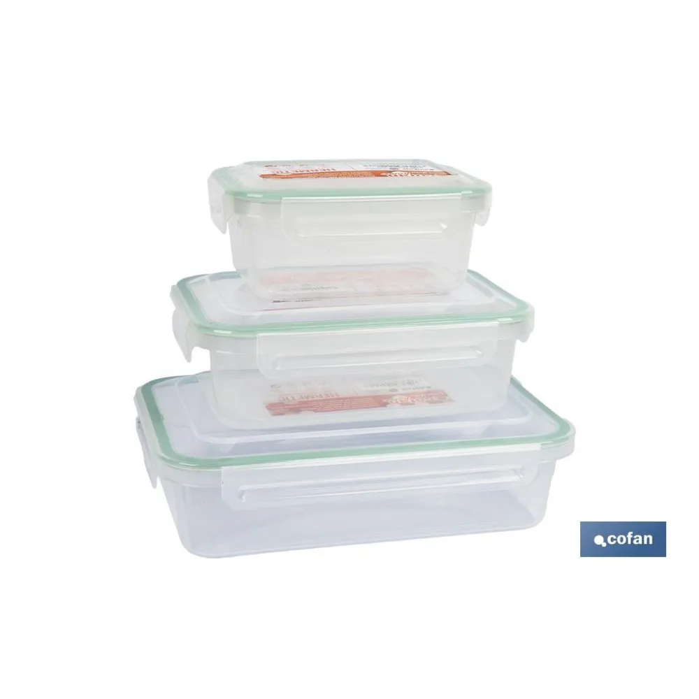 FIAMBRERA VERDE RECTANGULAR CON JUNTA BI-MATERIA MODELO YUBA 1 L (PACK: 1 UDS) - Almacén de Ferretería Acor