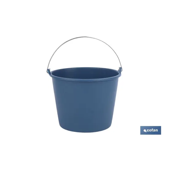 CUBO PLASTIC ASA METAL 16L (PACK: 1 UDS) - Almacén de Ferretería Acor
