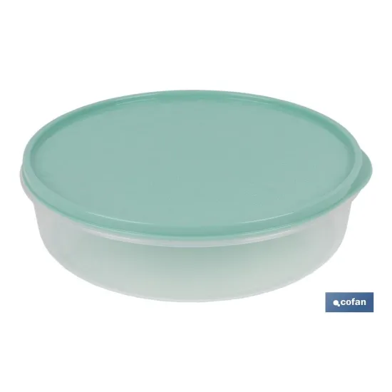 FIAMBRERA TORTILLA REDONDA VERDE 24.5X6.5cm (PACK: 6 UDS) - Almacén de Ferretería Acor