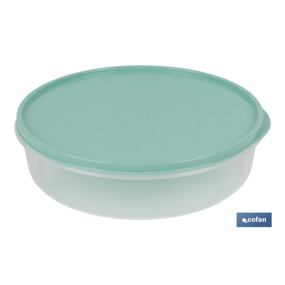 FIAMBRERA TORTILLA REDONDA VERDE 24.5X6.5cm (PACK: 6 UDS) - Almacén de Ferretería Acor