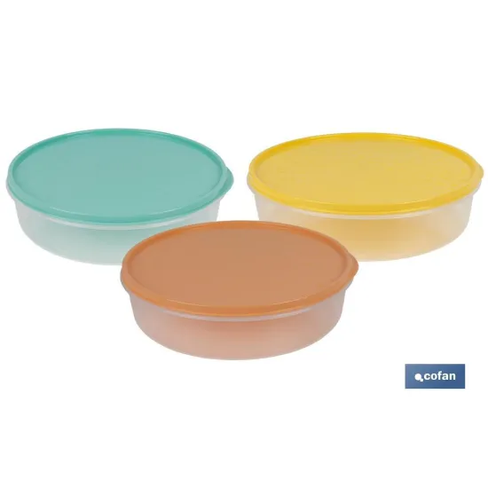 FIAMBRERA TORTILLA REDONDA VERDE  24.5X6.5cm venta unitaria (PACK: 1 UDS) - Almacén de Ferretería Acor