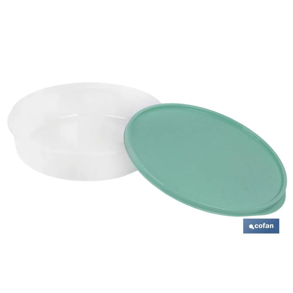 FIAMBRERA TORTILLA REDONDA AMARILLO  24.5X6.5cm venta unitaria (PACK: 1 UDS) - Almacén de Ferretería Acor