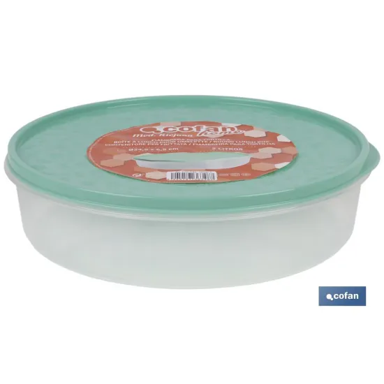 FIAMBRERA TORTILLA REDONDA AMARILLO  24.5X6.5cm venta unitaria (PACK: 1 UDS) - Almacén de Ferretería Acor