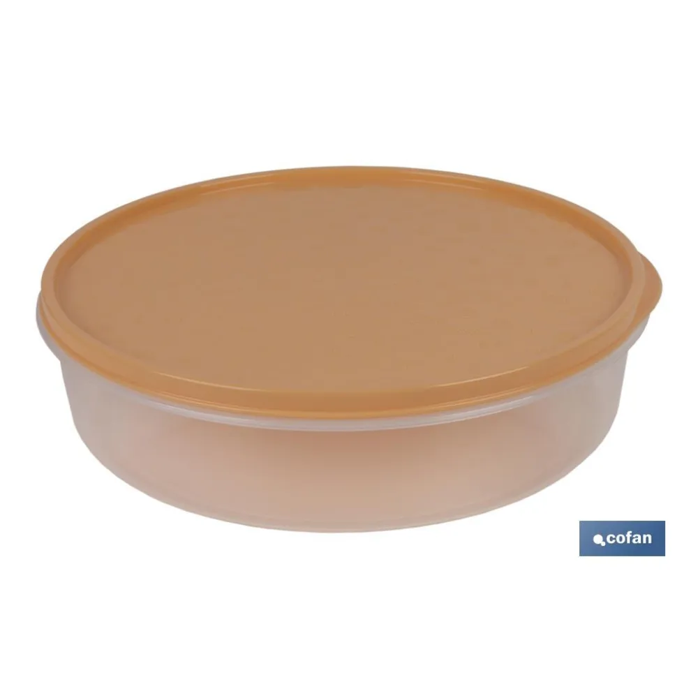 FIAMBRERA TORTILLA REDONDA NARANJA   24.5X6.5cm (PACK: 6 UDS) - Almacén de Ferretería Acor