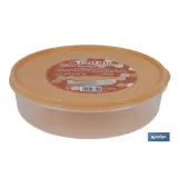 FIAMBRERA TORTILLA REDONDA NARANJA   24.5X6.5cm (PACK: 6 UDS) - Almacén de Ferretería Acor