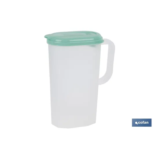JARRA DE AGUA 2L AMARILLO  MODELO MANANTIAL 25X19X9.5cm venta unitaria (PACK: 1 UDS) - Almacén de Ferretería Acor