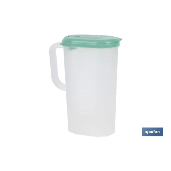 JARRA DE AGUA 2L AMARILLO  MODELO MANANTIAL 25X19X9.5cm venta unitaria (PACK: 1 UDS) - Almacén de Ferretería Acor
