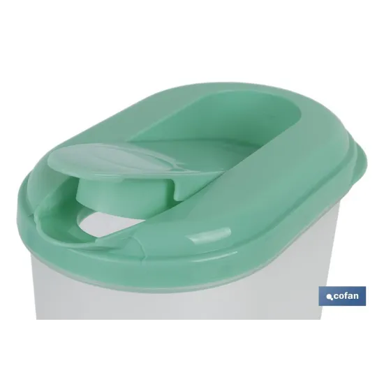 JARRA DE AGUA 2L AMARILLO  MODELO MANANTIAL 25X19X9.5cm venta unitaria (PACK: 1 UDS) - Almacén de Ferretería Acor