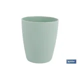 VASO DE AGUA VERDE AGUA MODELO NARA 400ml (PACK: 6 UDS) - Almacén de Ferretería Acor