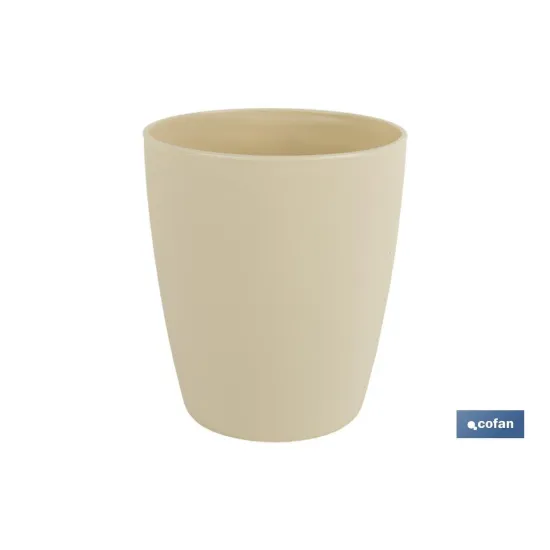 VASO DE AGUA BEIGE  MODELO NARA 400ml (PACK: 6 UDS) - Almacén de Ferretería Acor