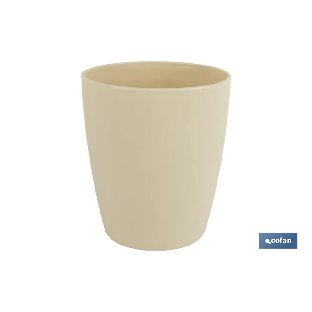 VASO DE AGUA BEIGE  MODELO NARA 400ml (PACK: 6 UDS) - Almacén de Ferretería Acor