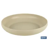 PLATO BEIGE 20cm MODELO NARA 850ml (PACK: 6 UDS) - Almacén de Ferretería Acor