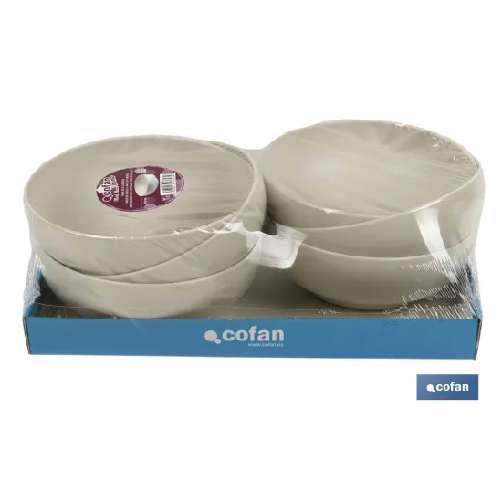 CUENCO BEIS 16cm MODELO NARA 800ml (PACK: 6 UDS) - Almacén de Ferretería Acor
