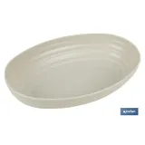 FUENTE OVALADA VERDE AGUA 24X16X5.5cm MODELO NARA 1080ml venta unitaria (PACK: 1 UDS) - Almacén de Ferretería Acor