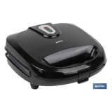 SANDWICHERA MULTIUSOS,GRILL Y GOFRERA 3 EN 1 PLACAS INTERCAMBIABLES  750W 24 X 22,8 X10,9 CM