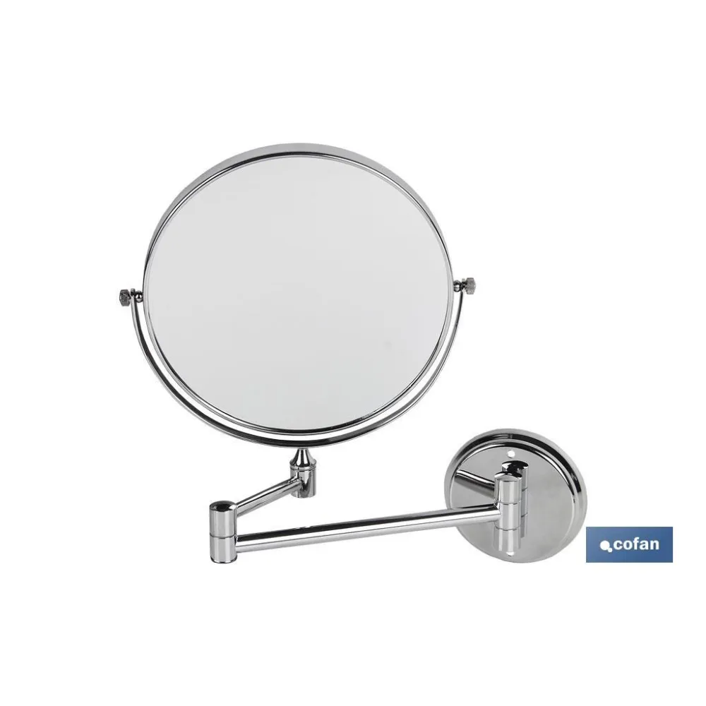 ESPEJO REDONDO BAÑO AUMENTO 3x GAMA LAGOA INOX 304 (PACK: 1 UDS) - Almacén de Ferretería Acor
