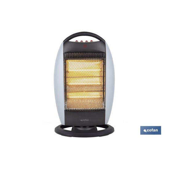 ESTUFA HALOGENA OSCILANTE 400/800/1200 W