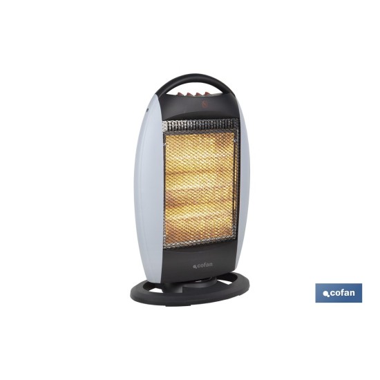 ESTUFA HALOGENA OSCILANTE 400/800/1200 W