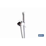 DUCHA HIGIÉNICA PARA INODORO AGUA FRÍA Y CALIENTE COLOR INOX 13 X 7,5 X 10 CM (PACK: 1 UDS) - Almacén de Ferretería Acor