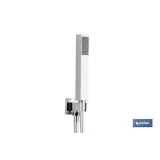 CONJUNTO DE DUCHA EMPOTRADA MONOMANDO CUADRADA CROMADA (PACK: 1 UDS) - Almacén de Ferretería Acor