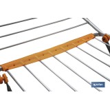 TENDEDERO SUELO CON ALAS PLEGABLES DE ALUMINIO + RUEDAS.18 m