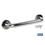 BARRA DE APOYO RECTA DE ACERO INOXIDABLE 304 (30 X 2.5 CM) (PACK: 1 UDS) - Almacén de Ferretería Acor