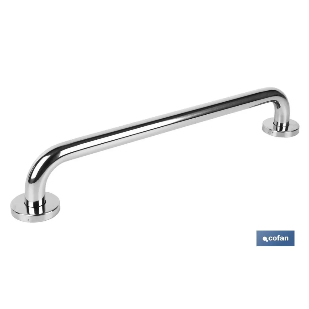 BARRA DE APOYO RECTA DE ACERO INOXIDABLE 304 (50 X 2.5 CM) (PACK: 1 UDS) - Almacén de Ferretería Acor