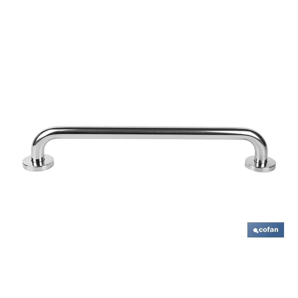 BARRA DE APOYO RECTA DE ACERO INOXIDABLE 304 (50 X 2.5 CM) (PACK: 1 UDS) - Almacén de Ferretería Acor