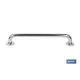 BARRA DE APOYO RECTA DE ACERO INOXIDABLE 304 (50 X 2.5 CM) (PACK: 1 UDS) - Almacén de Ferretería Acor