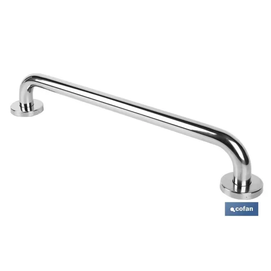 BARRA DE APOYO RECTA DE ACERO INOXIDABLE 304 (50 X 2.5 CM) (PACK: 1 UDS) - Almacén de Ferretería Acor