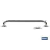 BARRA DE APOYO RECTA DE ACERO INOXIDABLE 304 (60 X 2.5 CM) (PACK: 1 UDS) - Almacén de Ferretería Acor