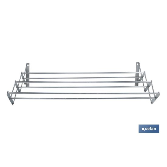 TENDEDERO EXTENSIBLE PARED ALUMINIO  4.8 m