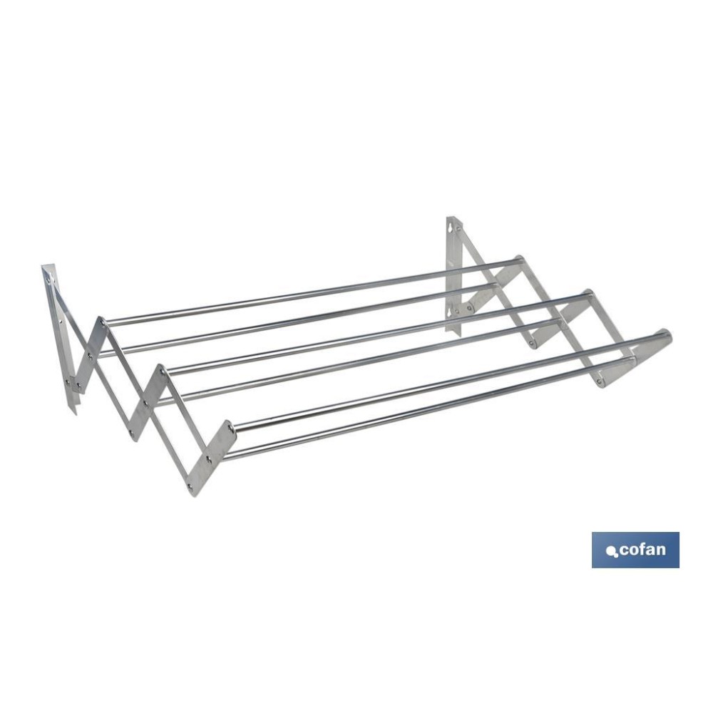 TENDEDERO EXTENSIBLE PARED ALUMINIO  4.8 m