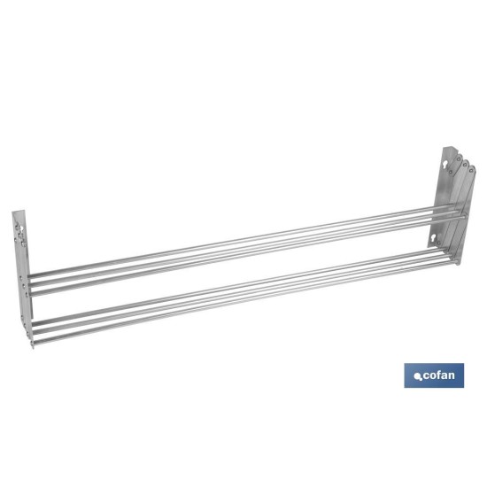 TENDEDERO EXTENSIBLE PARED ALUMINIO  4.8 m
