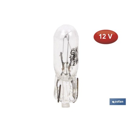 LÁMPARA S/CASQUILLO W1,2-T5 12V
