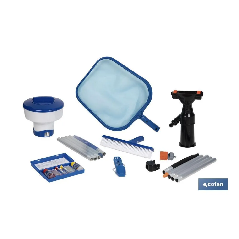 KIT MANTENIMIENTO PISCINAS (PACK: 1 UDS) - Almacén de Ferretería Acor