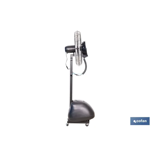 VENTILADOR INDUSTRIAL DE PIE CON NEBULIZACIÓN Y 3 VELOCIDADES Ø65 CM 260 W (PACK: 1 UDS) - Almacén de Ferretería Acor