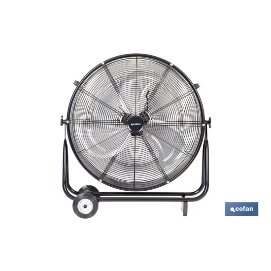VENTILADOR INDUSTRIAL DE SUELO CON 3 VELOCIDADES Ø60 CM 124 W (PACK: 1 UDS) - Almacén de Ferretería Acor
