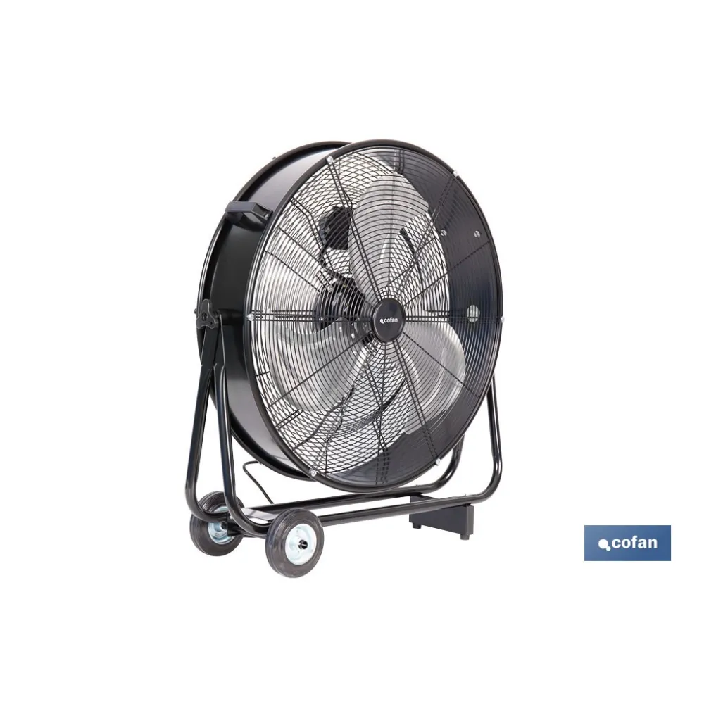 VENTILADOR INDUSTRIAL DE SUELO CON 3 VELOCIDADES Ø60 CM 124 W (PACK: 1 UDS) - Almacén de Ferretería Acor
