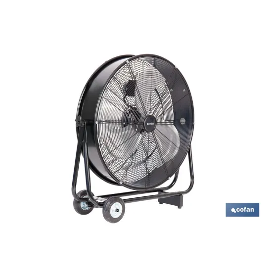VENTILADOR INDUSTRIAL DE SUELO CON 3 VELOCIDADES Ø75 CM 200 W (PACK: 1 UDS) - Almacén de Ferretería Acor