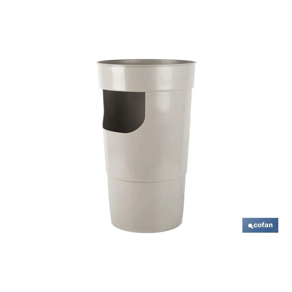 PARAGÜERO DE POLIPROPILENO DE COLOR GRIS CLARO 27 X 20,6 X 45 CM (PACK: 6 UDS) - Almacén de Ferretería Acor