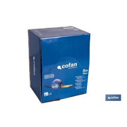 EXPOSITOR FLEXÓMETRO ESTÁNDAR 19 MM X 5 M 12 UDS.